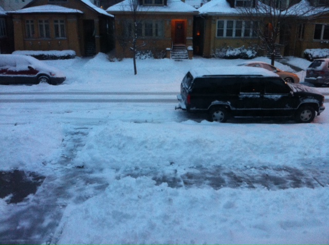 Snow in Chicago, 2013- 3